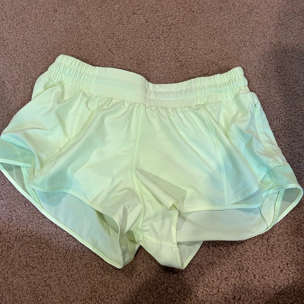 Faded Zap lululemon 2.5 shorts